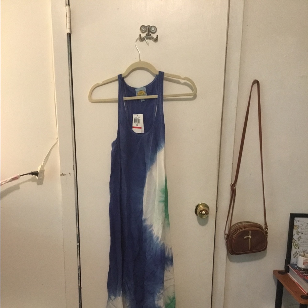 C&C California tie dye dress brand new